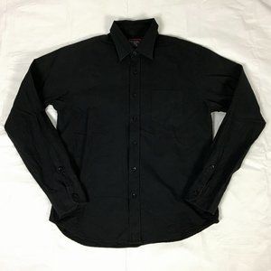 UNTUCKit Black Cotton Button Down Shirt M